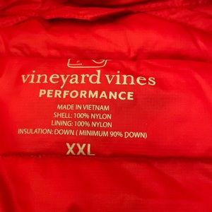 BNWOT  Mens XXL Vineyard Vines Performance Jacket With A Hood
